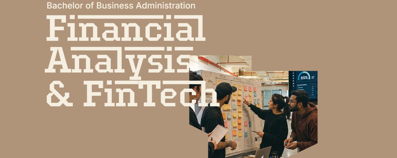 Bachelor of Business Administration Business - BBA Financial Analysis & FinTech